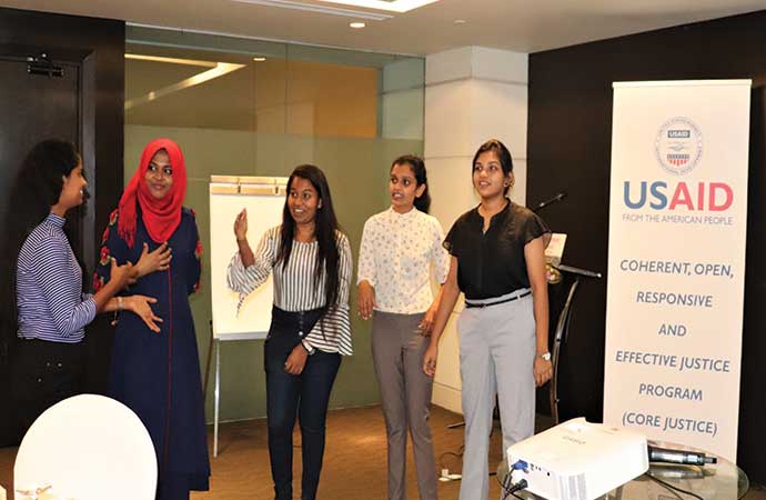 KDU Law Students Took Part In The In-Country Female Law Student Study Tour Organized By USAID Core Justice Programme 1